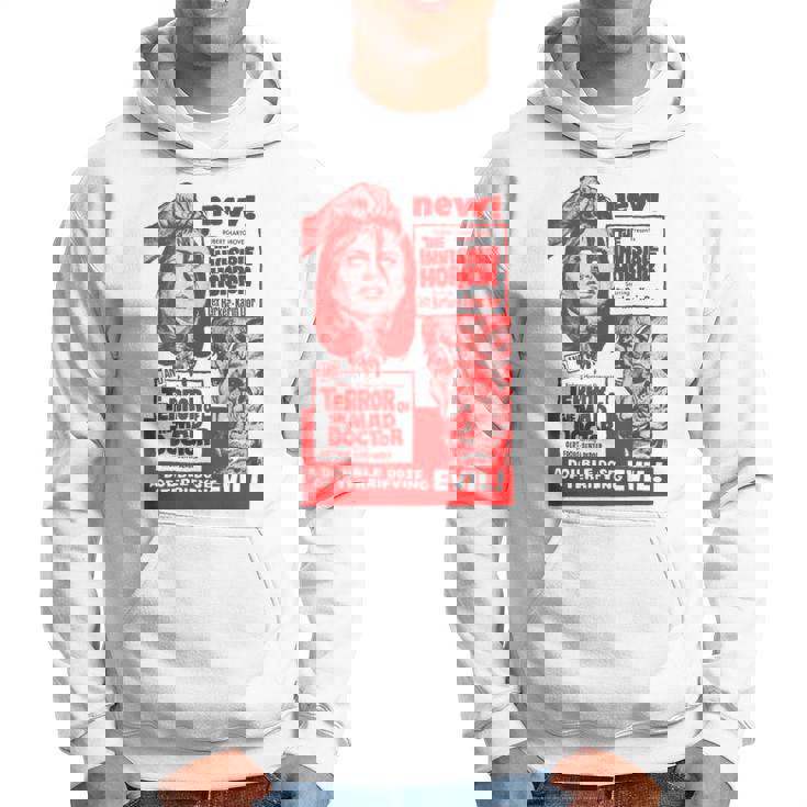 Mad Doctor Terror ハロウィンモンスターポスター ホラー映画 パーカー