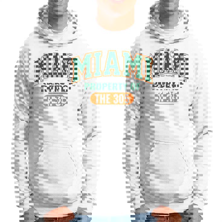 Miami Property 305 ストリートウェア マイアミシティカルチャースタイル パーカー