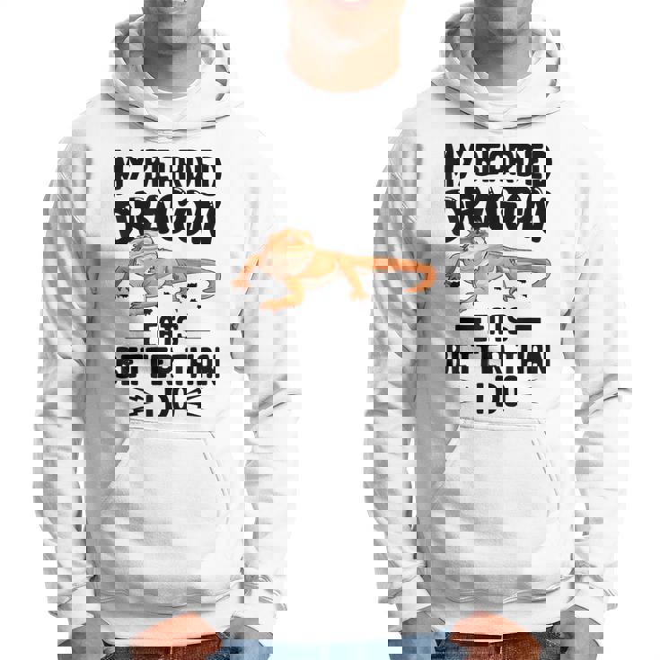 My Bearded Dragon Eats Better Than I Do トカゲ爬虫類 パーカー