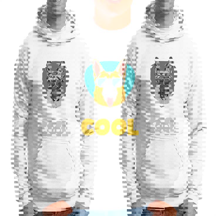 My Dog Thinks I'm Cool サングラス ジャーマンシェパード ドッグオーナー 長袖tシャツ パーカー