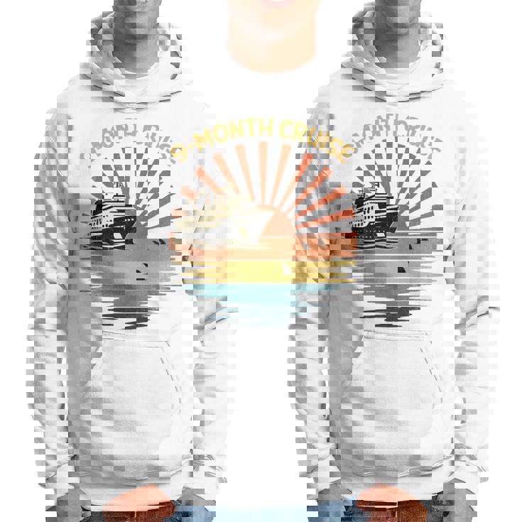 Nine Month Cruisehipunset Withharks In Ocean 長袖tシャツ パーカー