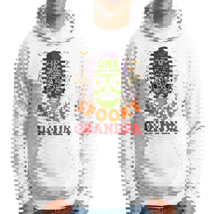 Onepooky Grandpa ハロウィン ホラーマン サングラス ファミリー 長袖tシャツ パーカー