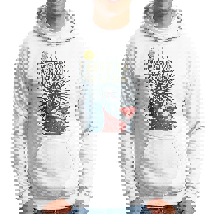 Party In The Usa 自由の女神シャツ 面白い 7月4日 パーカー