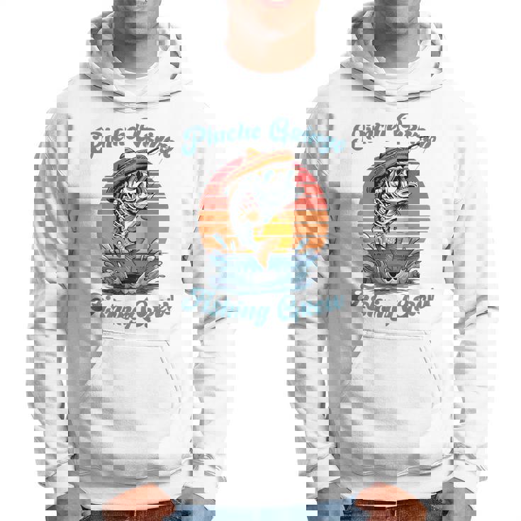 Pinche Gringo フィッシングクルー背面 メンズ、レディース向けアウトフィット パーカー