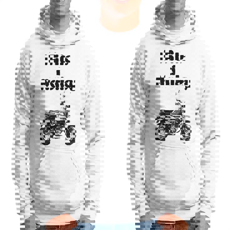 I Ride A Monkey オートバイ ミニバイクシャツ パーカー