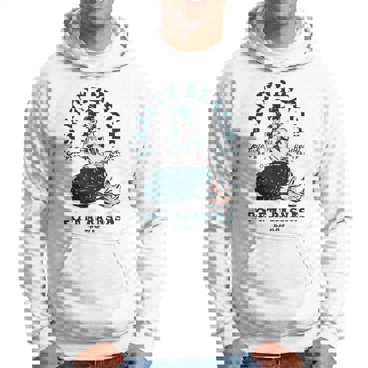 Salty Beach Port Aransas テキサス マーメイドシャツ ダイブバー オイスター パーカー