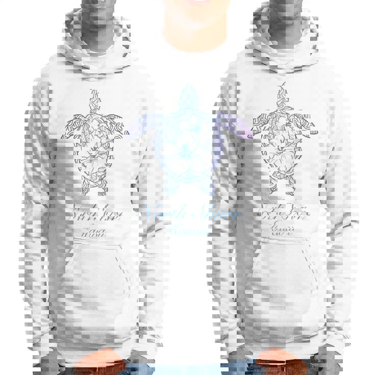 Save The Hawaii ウミガメ ハワイアンブルー トライバル タートル ホヌ パーカー