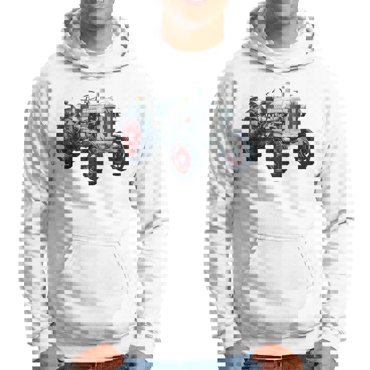 Schueller ヴィンテージ トラクター ドイツ レトロ パーカー