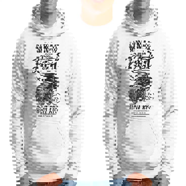 Smyrna Delaware Usa ホットロッド ビンテージスタイル カーデザイン パーカー