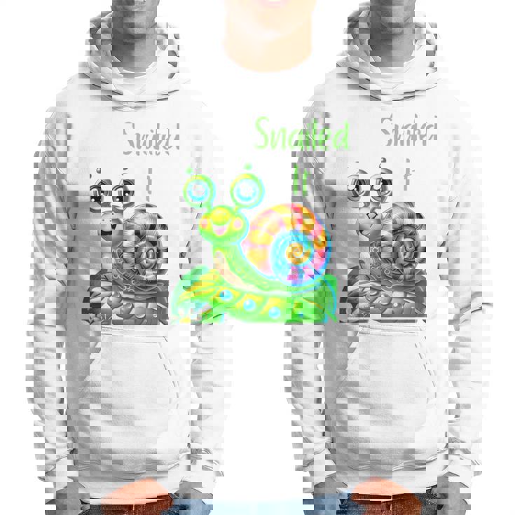 Snailed Itかわいいカタツムリ 長袖tシャツ パーカー