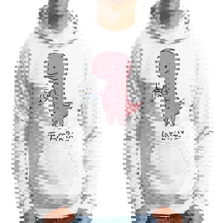 Tea Rex ユーモラスパン。 パーカー