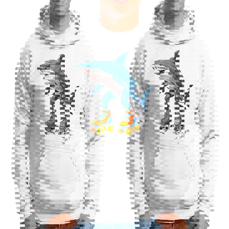 Tralalero Tralala ブレイン レッド ファニー サメ ミーム パーカー