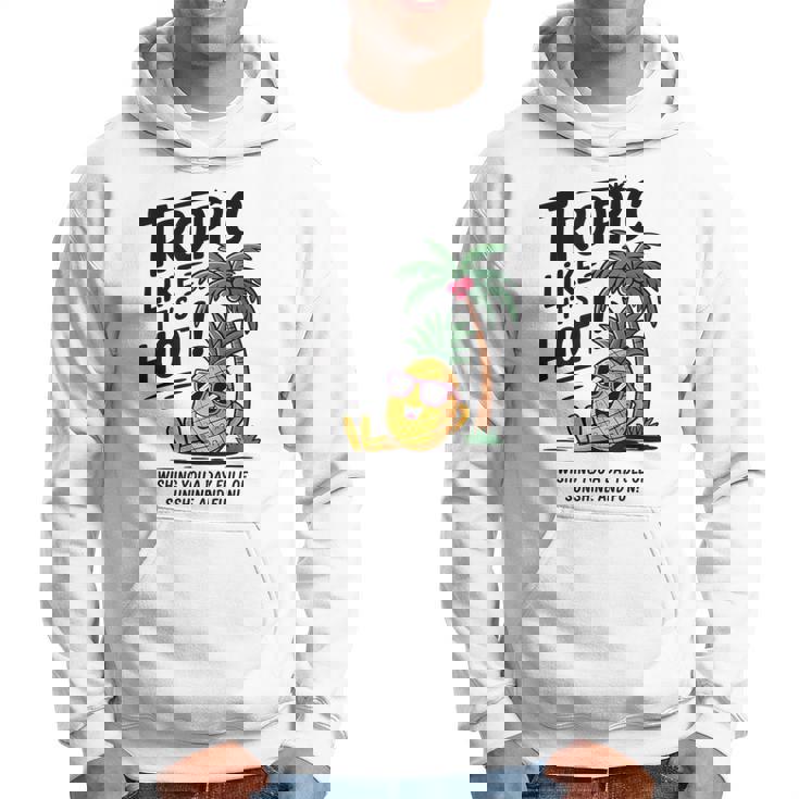 Tropic Like It's Hot パイナップル サマーサングラス ビーチ パーカー