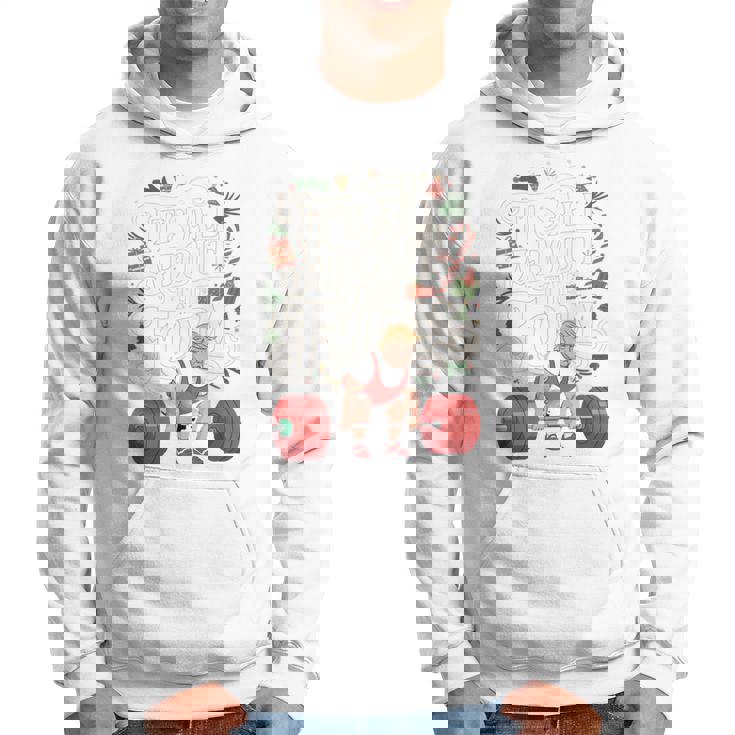 Trump It's All About The Form クリスマス ワークアウト ジム ホリデー 長袖tシャツ パーカー