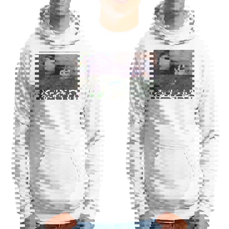 Txq Fiction 黒tシャツ（半袖）バックプリント パーカー