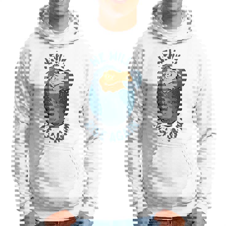 We Will Rise Again 絶滅した飛べないドードー パーカー