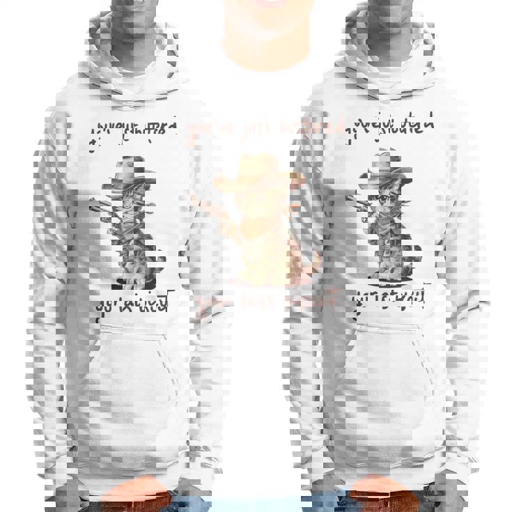 You 'Ve Just Buttered Your Last Biscuit Meow Cowboy Cat Meme 長袖tシャツ パーカー