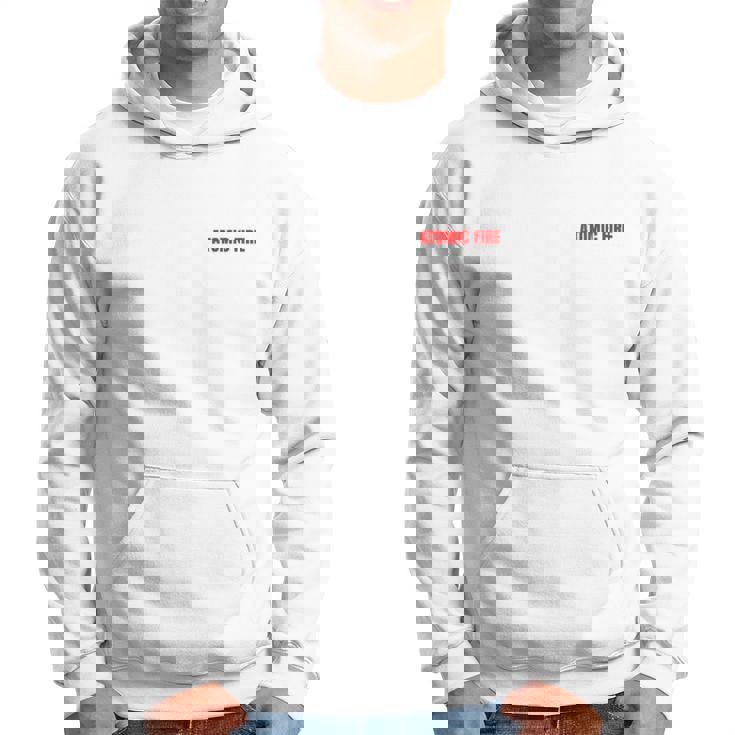 「Cleanse Them In Atomic Fire」核ガンジーミームの引用 長袖tシャツ パーカー