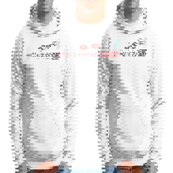 「グラディウス」上上下下左右左右baフル装備 長袖tシャツ パーカー