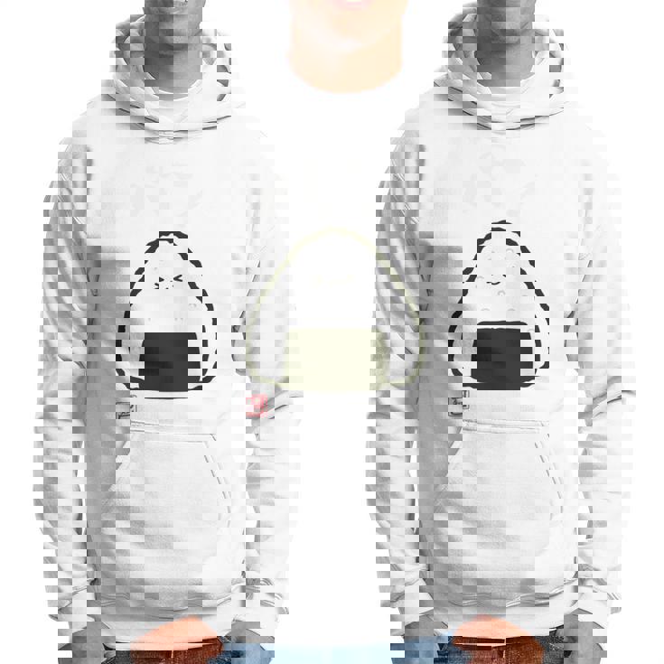 「パン-おにぎり」おもしろ 筆文字 服裏側 面白い文字入り 長袖tシャツ パーカー