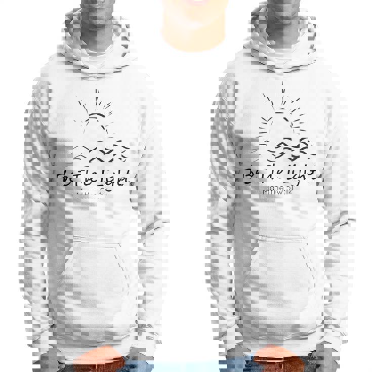 「光あれ」聖書マタイによる福音書第5章14節 パーカー