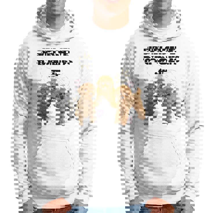 【Super Cute Toypoodles】トイプードル 実写 パーカー