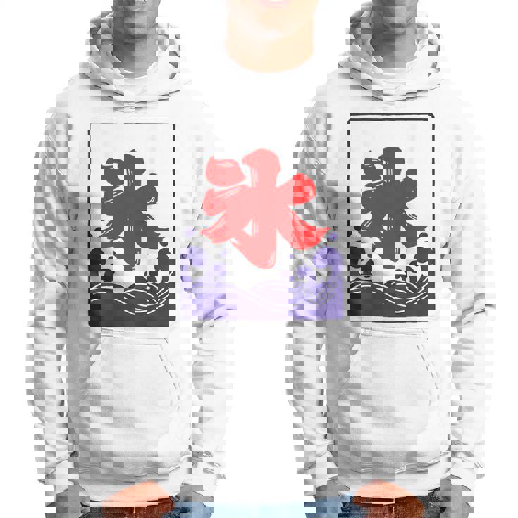 【バックプリント・背中側】氷 のれん 夏（氷屋 かき氷）お祭り 露店 夜店 漢字 文字 昭和レトロ 和柄 イラスト パーカー