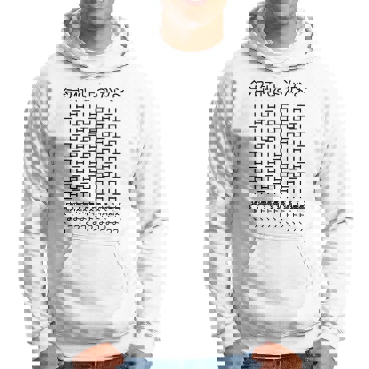 【今日何しようかな 寝よう】あみだくじ 文字 遊び心 おもしろ 面白い ユーモア ギャグ ネタ ウケ狙い 笑える 変な パーカー