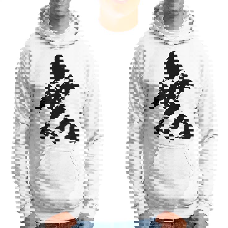 【無】一文字 漢字 日本語 毛筆 書道 筆文字 言葉 和柄 日本 かっこいい お土産 海外 おもしろ 面白い 文字入り パーカー