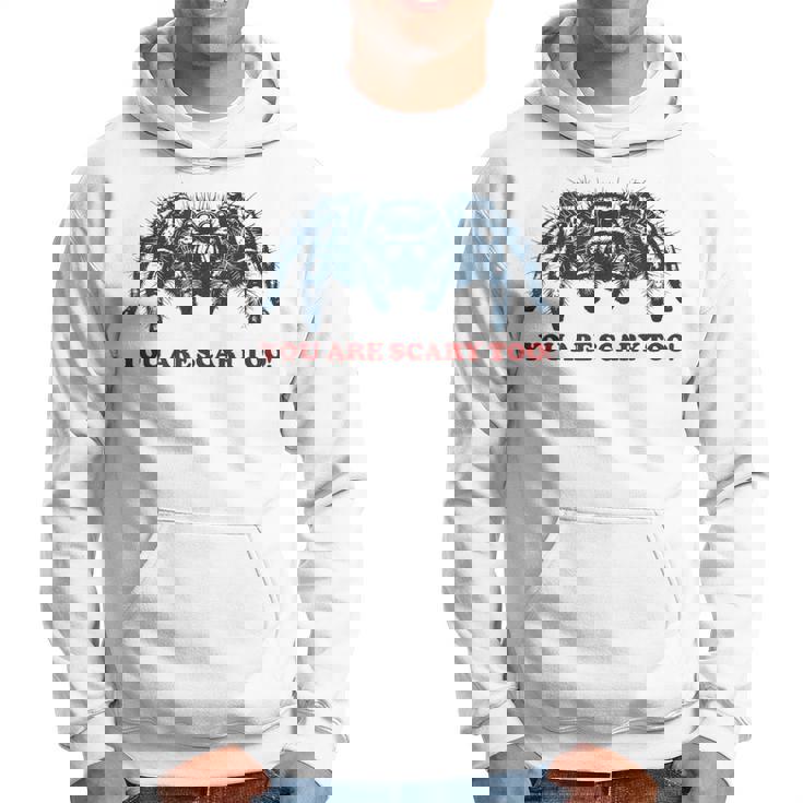 あなたも怖いよ！ タランチュラの飼い主 面白いタランチュラ パーカー