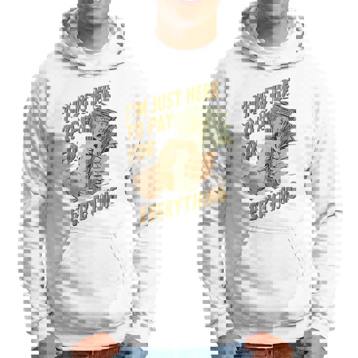 おもしろいママとパパが払うもの全部払うためにここに来たんだ パーカー