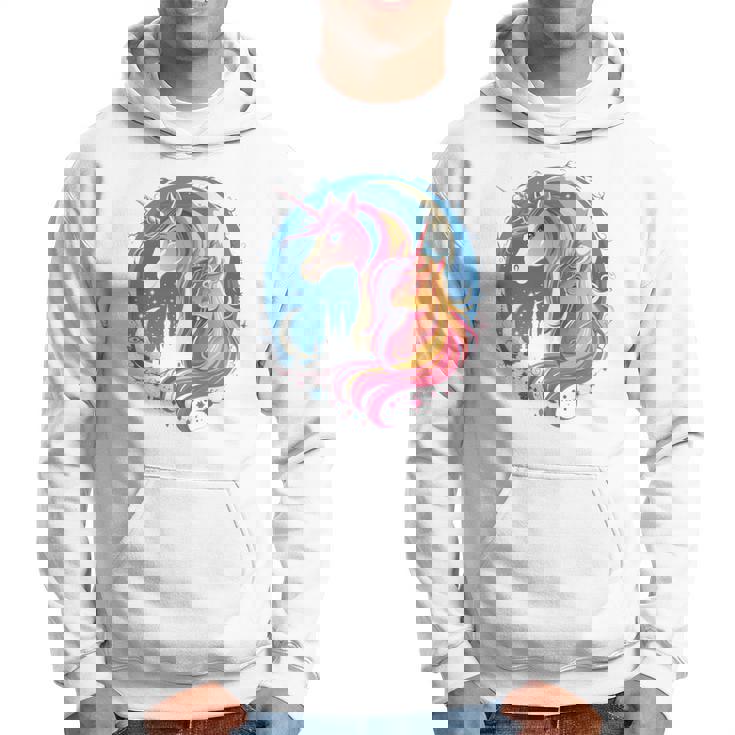 お揃いのママと娘 ユニコーン ナイトシャツ 母の日 長袖tシャツ パーカー