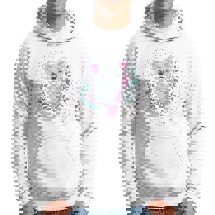 かわいいコアラガール おもしろコアラ 長袖tシャツ パーカー