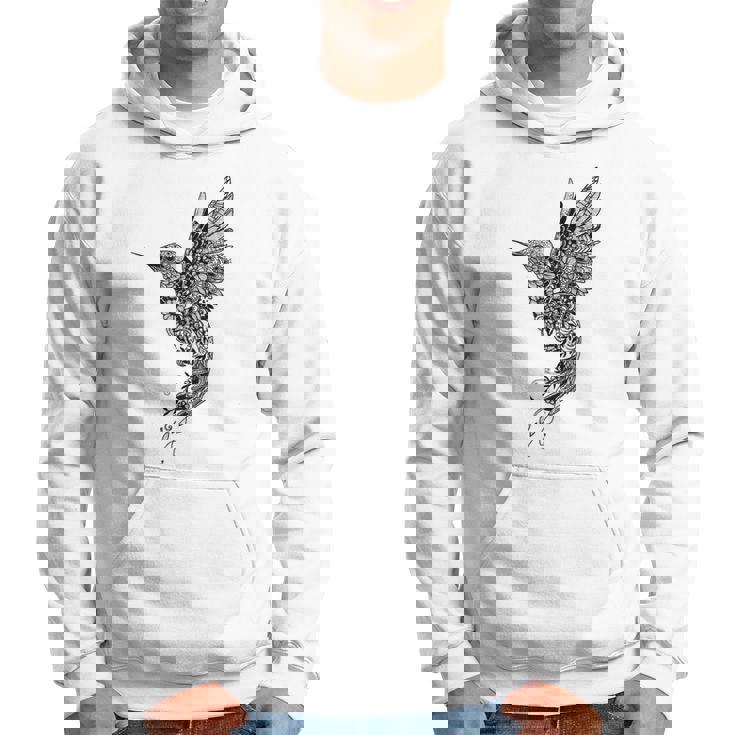 かわいいマンダラ ハチドリ レディース メンズ シャツ パーカー