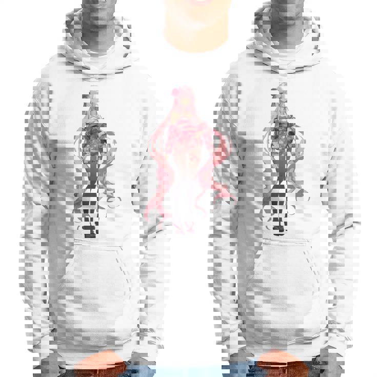 かわいい和風和風ピンク 長袖tシャツ パーカー