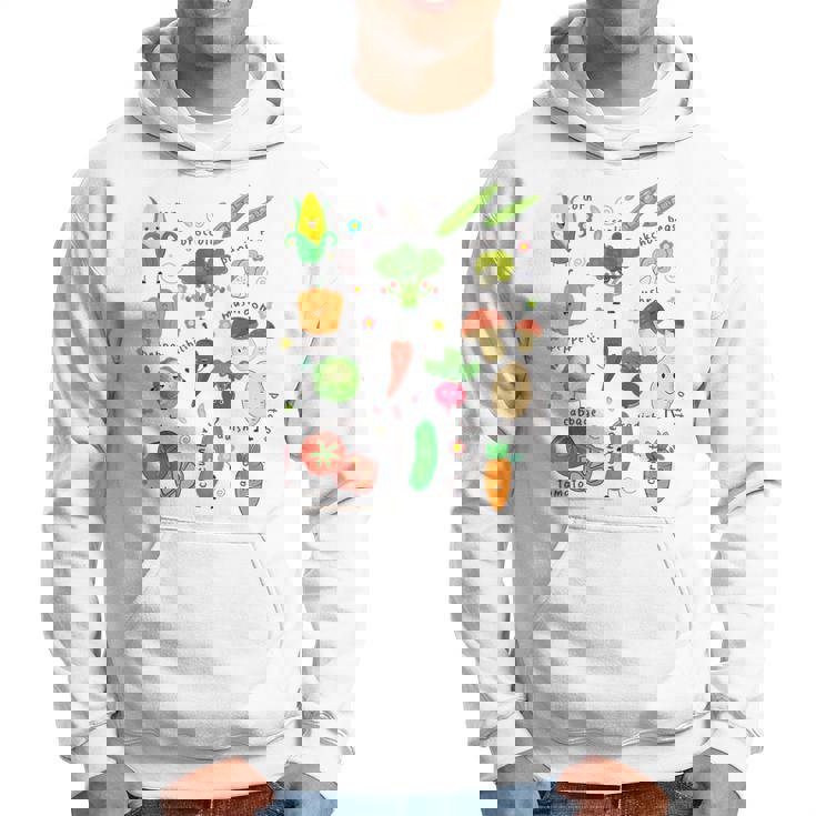 かわいい野菜 かわいい野菜 ヘルシーフード 食べる ビーガン パーカー