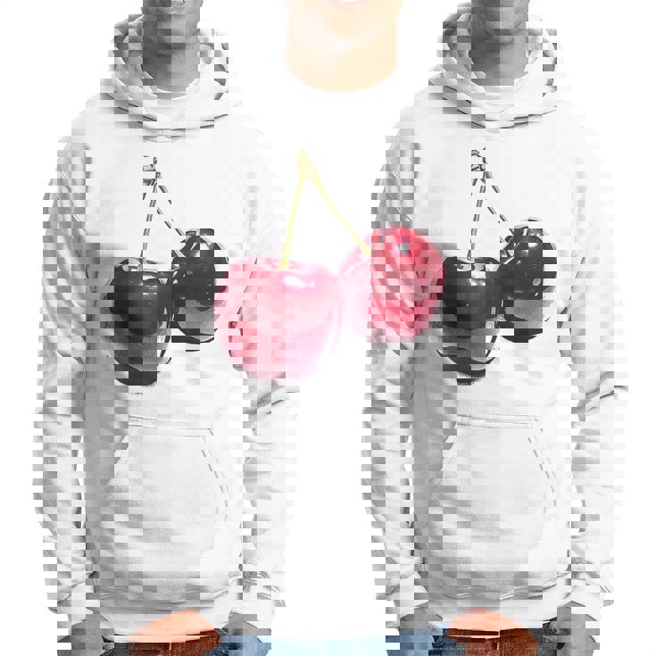 さくらんぼ フルーツ モチーフ イラスト さくらんぼ パーカー