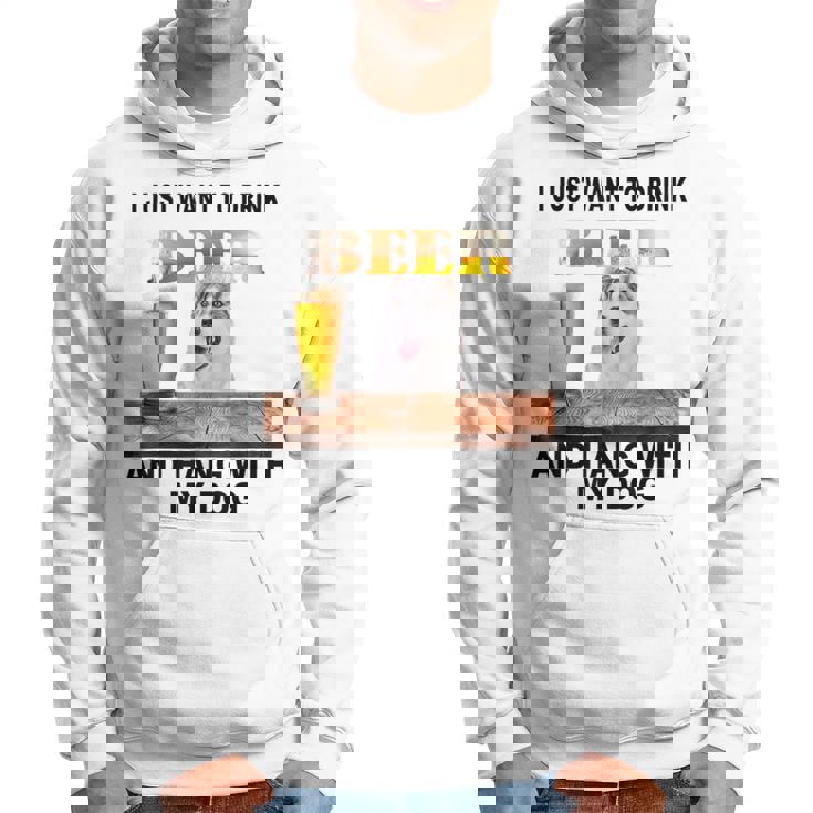 ただビール飲みたい&吊るしw おれのシベリアンハスキー パーカー