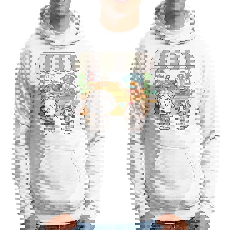 ねこぺん日和 ドーナツワゴン パーカー