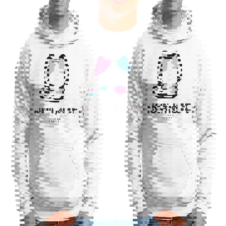 びーえするるる【Bsテレ東公式】No Cat No Life（10色） パーカー