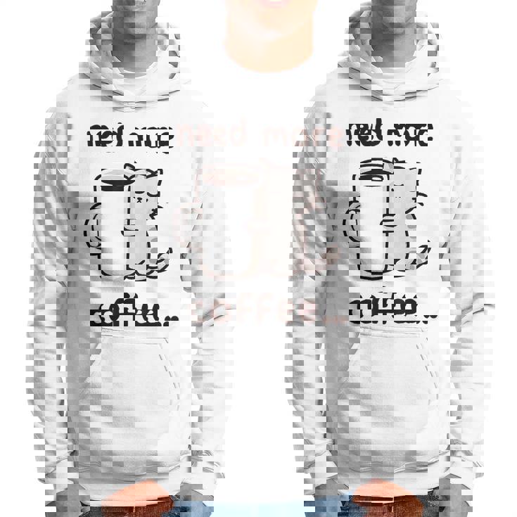 もっとコーヒーが必要だよ、可愛い猫ちゃん パーカー