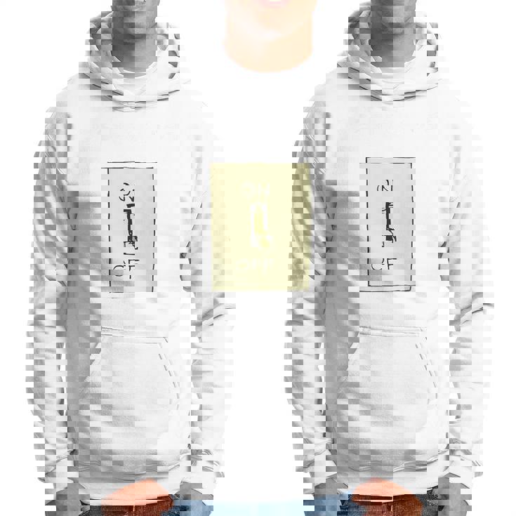 やる気スイッチ Off やる気スイッチ故障中 スイッチ おもしろ バックプリント 後ろプリント パーカー