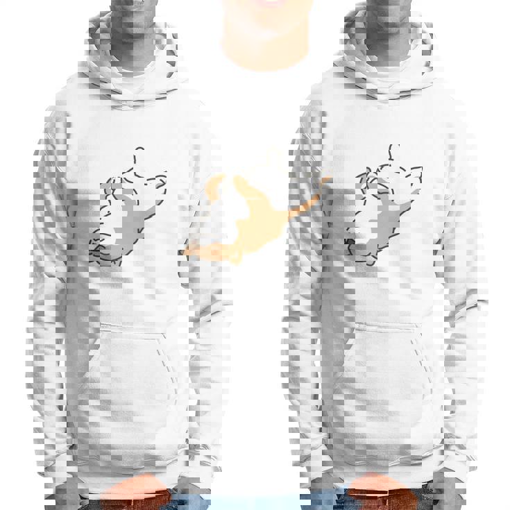 やる気スイッチ故障中 犬 柴犬 犬好き かわいい おもしろ 面白い 長袖tシャツ パーカー