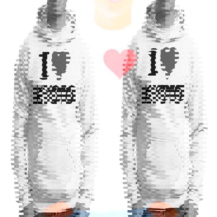 アイハート 京都 日本ラブ 日本土産 パーカー