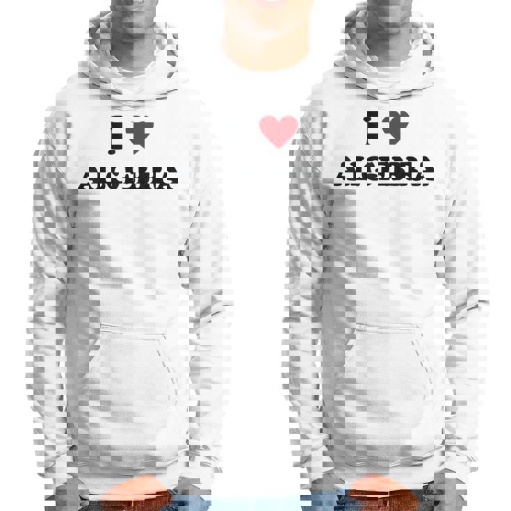 アイ・ハート・マス・ティーチャー-ファニー・アイ・ラヴ・アルゲブラ パーカー