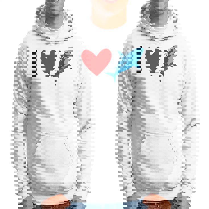 アイ・ラブ・シャークス パーカー