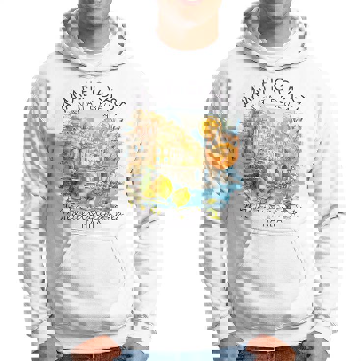 アマルフィ 海岸 イタリア 旅行 旅行 バケーション 地中海 パーカー