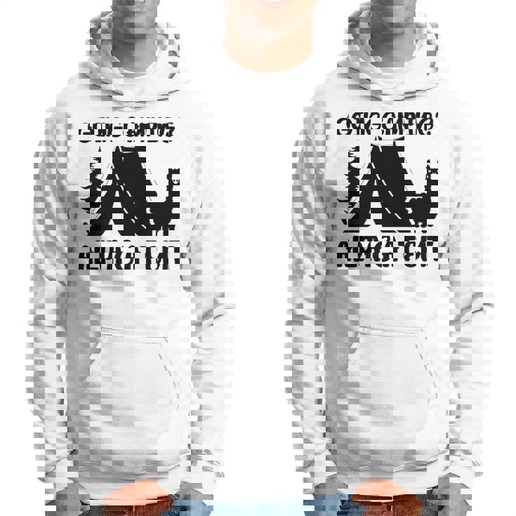 アルパカ キャンプ 恋人 テント キャンパー 行楽 キャンプ アルパカ 長袖tシャツ パーカー