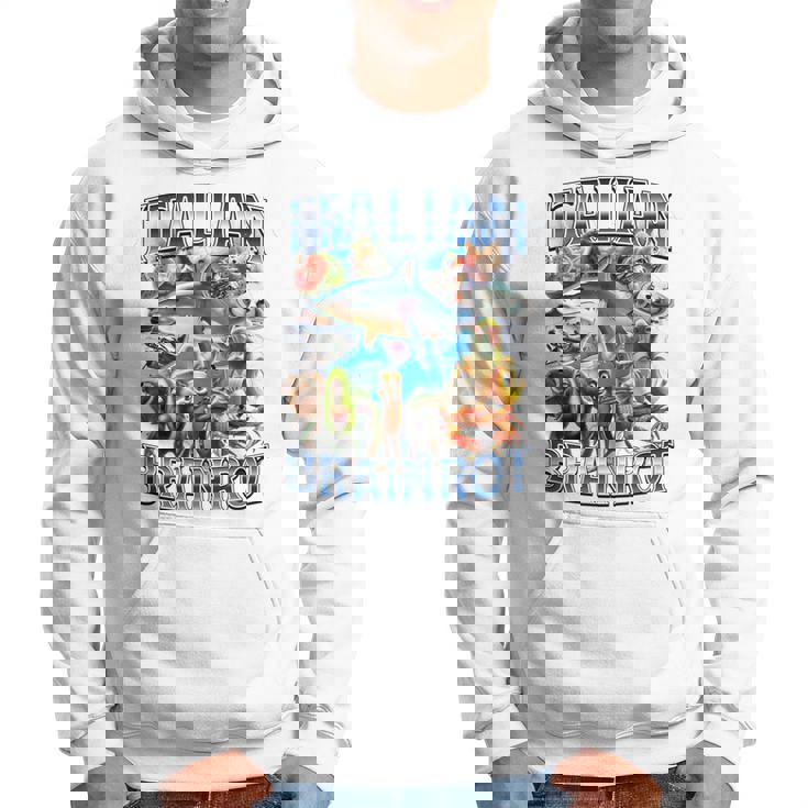 イタリアンブレイン 長袖tシャツ パーカー