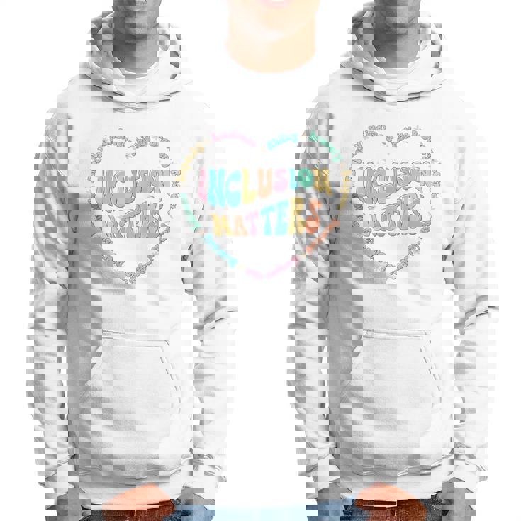 インクルージョン マターズ 自閉症 意識 スピード 教師 優しさ 長袖tシャツ パーカー